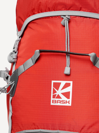 Рюкзак BASK LiGHT 75 V2 (Оранжевый_тмн/Серый; XL_от175см)